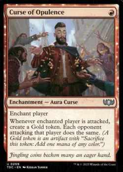 Curse of Opulence U Commander: Tarkir: Dragonstorm 209 NM - Image 1