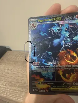 Pokemon Phantasmal Flames Mega Charizard X EX 125/094 SIR (READ DESC) - Image 3