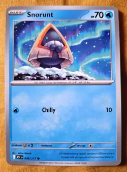 17p Auctions: Snorunt 46/217 Common Regular | ME: Ascended Heroes - Pokemon TCG - Image 1