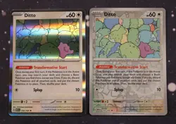 Ditto 132/165 - Rare, Holo & Reverse Holo - Pokemon TCG - S&V: 151 - Image 1