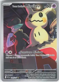 Team Rocket's Mimikyu 238/217 - Ascended Heroes - Pokemon TCG Illustration Rare - Image 1