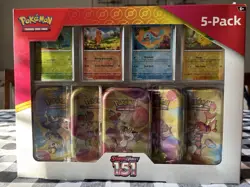 Pokemon Scarlet And Violet 151 Costco Promotion. 5-pack + Mini Tin Sealed! - Image 1