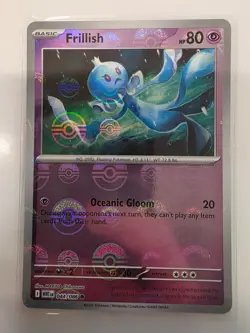 Frillish 044/086 NM – Poke Ball Holo – 2025 S&V TCG Pokemon White Flare - Image 1