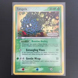 Tangela 44/92 Legend Maker Stamped Uncommon Lightly Played Pokemon TCG - Image 1