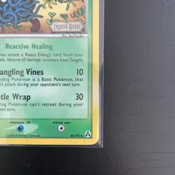 Tangela 44/92 Legend Maker Stamped Uncommon Lightly Played Pokemon TCG - Image 5