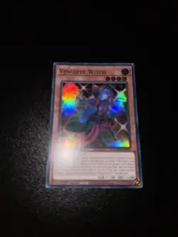 Yugioh Vengeful Witch Super Rare 1st Edition - Image 1