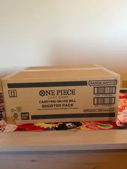 One Piece OP-13 Carrying On His Will English booster box case sealed - Image 1