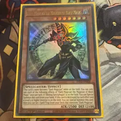 Dark Magician the Magician of Black Magic - INFO-EN006 - Ultra Rare -1st Edition - Image 1