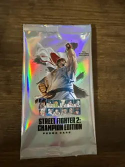 Street Fighter 2: Champion Edition Promo Card PSA Magazine Exclusive Pack Sealed - Image 1