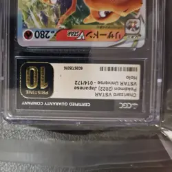 Pokemon TCG Charizard VSTAR Universe 014/172 Pristine 10 CGC Slab - Image 4