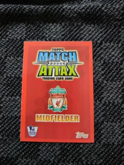 Match Attax 2007/2008 Steven Gerrard Man of the Match Card (Very Rare) - Image 2