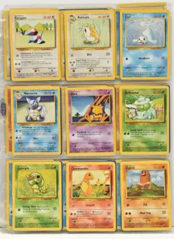 Near Complete Pokemon 1999 Base Sets 1 and 2 - Cards in Excellent Condition - Image 5