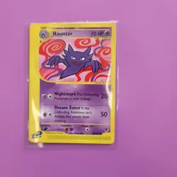 Pokemon TCG Expedition Base Set 80/165 non holo Haunter - Image 1