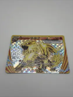 Arcanine BREAK - XY180 - Rare BREAK - Black Star Promo - Pokemon Card - LP - Image 1