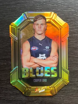 2026 AFL Select Footy Stars Hobby Octane Gold Cooper Lord 90/315 Carlton - Image 1