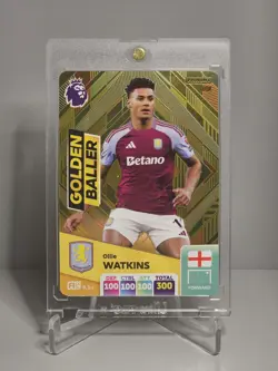 Ollie Watkins Aston Villa #2 Golden Baller PANINI EPL ADRENALYN XL 2025 - Image 1