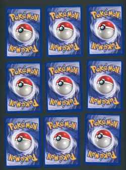 (9) Jungle 1st Edition Pokemon Lot Uncommon Cards NM Abra Mouth Koffing Drowzee - Image 2