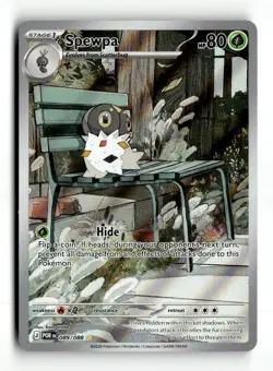 Spewpa - 089/088 ME03: Perfect Order Holofoil 089/088 NMvintage pokemon card - Image 1