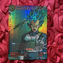 Vegeta Dragon Ball Z Seven Waifu Anime Holo Girl ACG Trading Card - Image 1