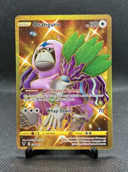 Oranguru 199/185 SWSH04: Vivid Voltage Pokemon Card NM - Image 1