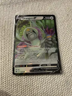 Oranguru V 133/189 Astral Radiance NM Ultra Rare Pokemon TCG - Image 1