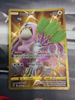 Oranguru 199/185 Pokemon TCG SWSH04: Vivid Voltage NM - Image 1
