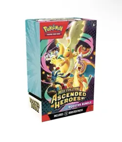 Pokemon TCG: Mega Evolution Ascended Heroes Sealed Booster Bundle PRESALE 4/24 - Image 1