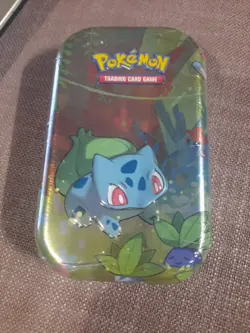 Pokemon TCG - Kanto Friends Mini Tin - Bulbasaur - Factory Sealed - Image 1