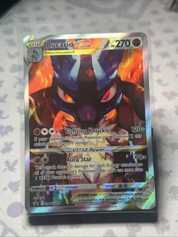 Lucario VSTAR SWSH291 Full Art Promo Holo 270 HP Pokemon TCG English - Image 1