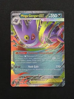 Pokemon TCG - Mega Gengar ex 056/094 Double Rare - Phantasmal Flames - English - Image 1