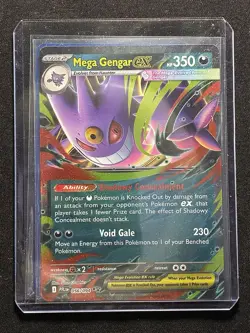Pokemon TCG - Mega Gengar ex 056/094 Double Rare - Phantasmal Flames - English - Image 3