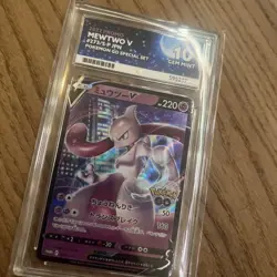 ACE 10 MEWTWO V 273/S-P POKEMON GO SPECIAL SET JAPANESE S PROMO 2022 GEM MINT - Image 3