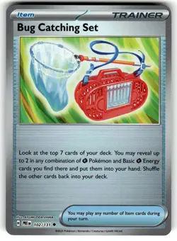 Bug Catching Set (Poke Ball Pattern) 102/131 SV: PRE NM - Image 1