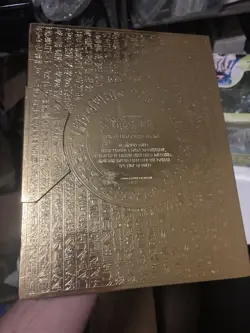 Yu-Gi-Oh! TCG Master Collection Volume 1 Gold Empty Display Binder Case - Image 2