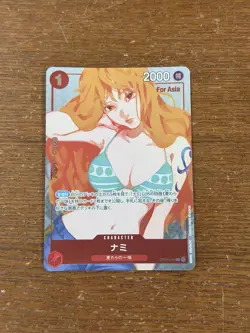 One Piece Card Game JP Nami Premium Collection Girls Edition OP01-016 LP - Image 1