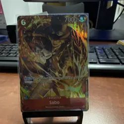 Sabo OP05-007 SR Awakening of the New Era One Piece CCG 7000 Power Bandai - Image 1