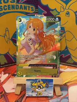 Carte One Piece Nami Alternative Art St29-008 Promo Deck St29 ⭐ Fr - Image 1