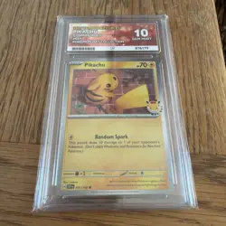 Pikachu Cosmo Holo Pokemon Day 2026 Ace 10 Graded Card - Image 1