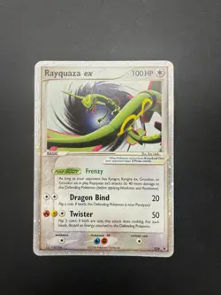 Rayquaza EX Holo 039 Black Star Promo Pokemon Card #39 Ultra Rare English 🔥 LP - Image 3