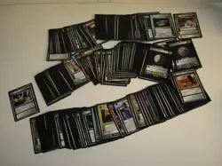 Large lot of Star Trek CCG 1E Voyager common & uncommon cards - Image 1