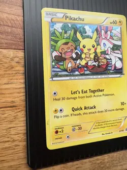 Pokemon TCG 2016 XY Black Star Promo Rare Holo Pikachu XY95 - Image 2