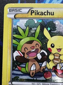 Pikachu XY95 Black Star Promo Holo Pokemon Card - Image 3