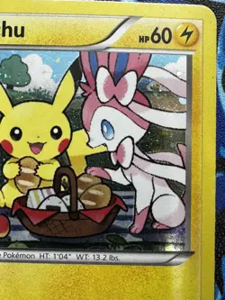 Pikachu XY95 Black Star Promo Holo Pokemon Card - Image 4
