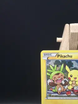 Pokemon TCG Pikachu Black Star Promo XY95 Cosmos Holo Rare LP - Image 3