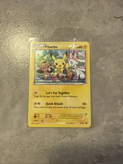 Pikachu - XY95 - Cosmos Holo - Black Star Promo - Pokemon Card - LP - Image 1