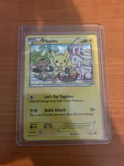 Pokemon Pikachu TCG XY95 Black Star Promo Holo Card - Image 1