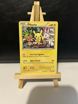 Pokemon Pikachu TCG XY95 Black Star Promo Holo Card - Image 2