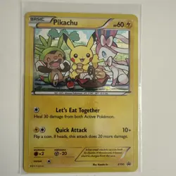 Pikachu - XY95 - Cosmos Holo - Black Star Promo - Pokemon Card - LP - Image 1