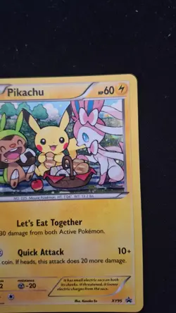 Pikachu - XY95 - Cosmos Holo - Black Star Promo - Pokemon Card - LP - Image 5