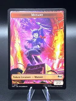 Mutagen / Mutant (Foil) Token - TMT Teenage Mutant Ninja Turtles - MTG NM/M - Image 2